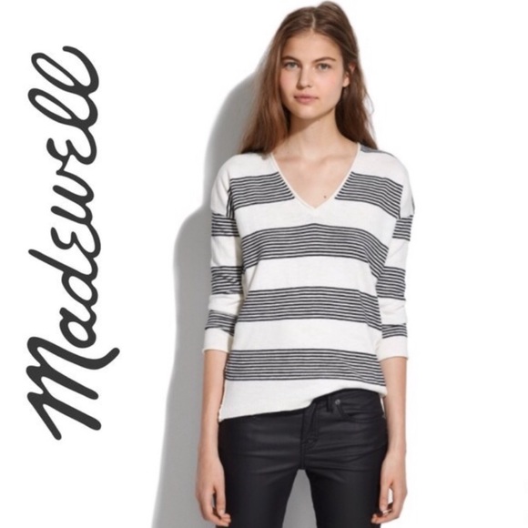 Madewell Sweaters - Madewell Deckhouse Striped Sweater
